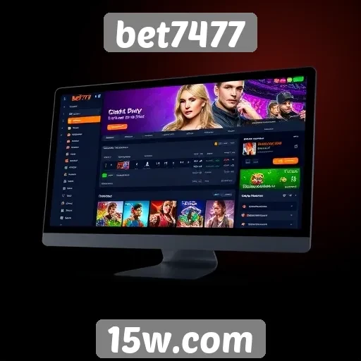 Interface e usabilidade do site bet7477 para usuários